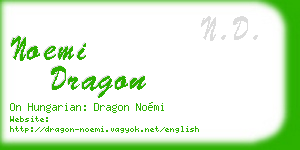 noemi dragon business card